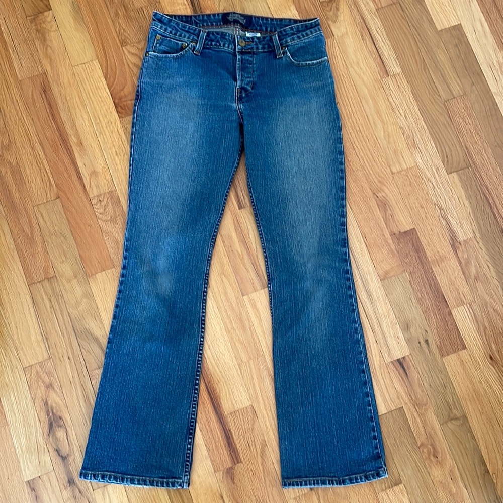 Levi Strauss low rise bootcut jeans